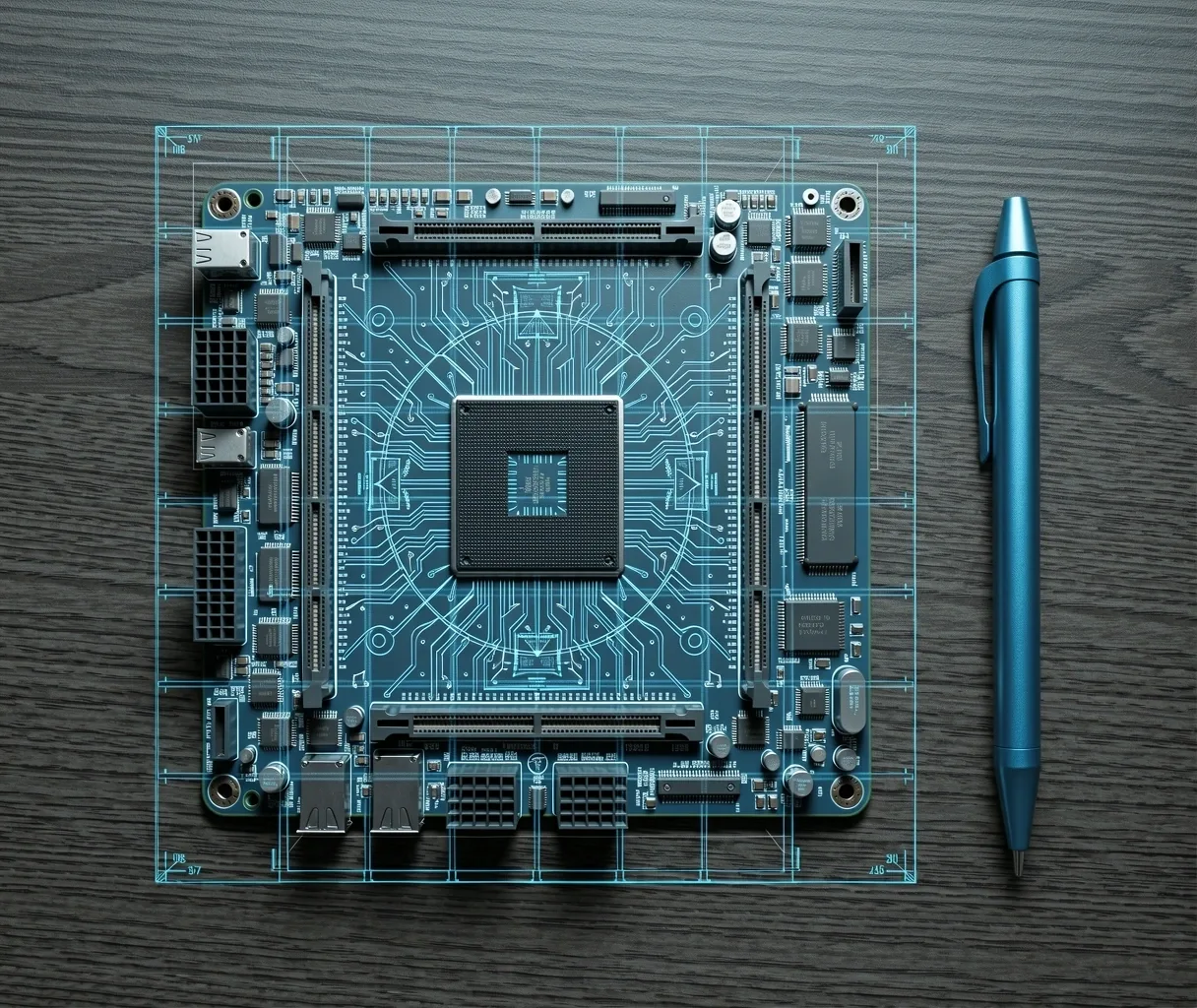 Neural hardware optimization blueprint