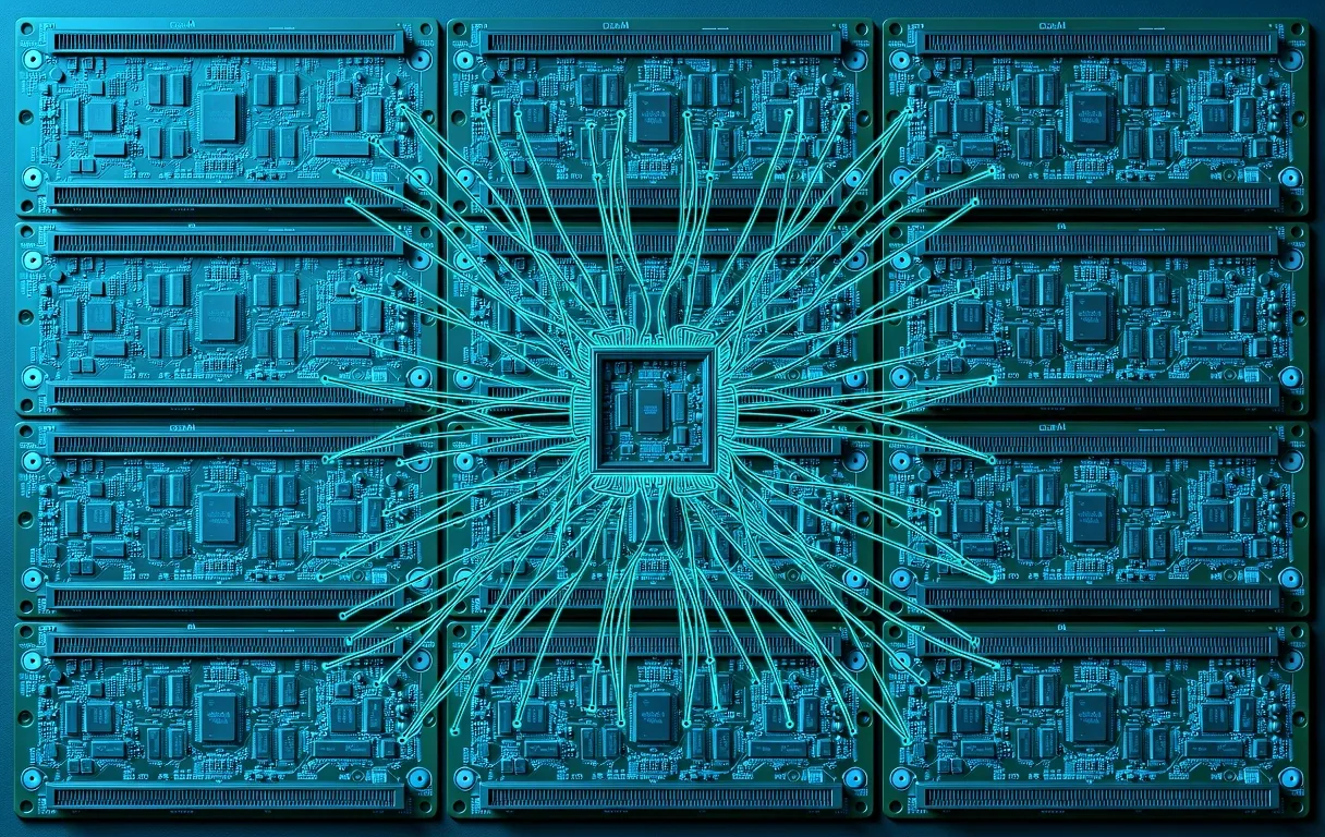 Technical blueprint backdrop