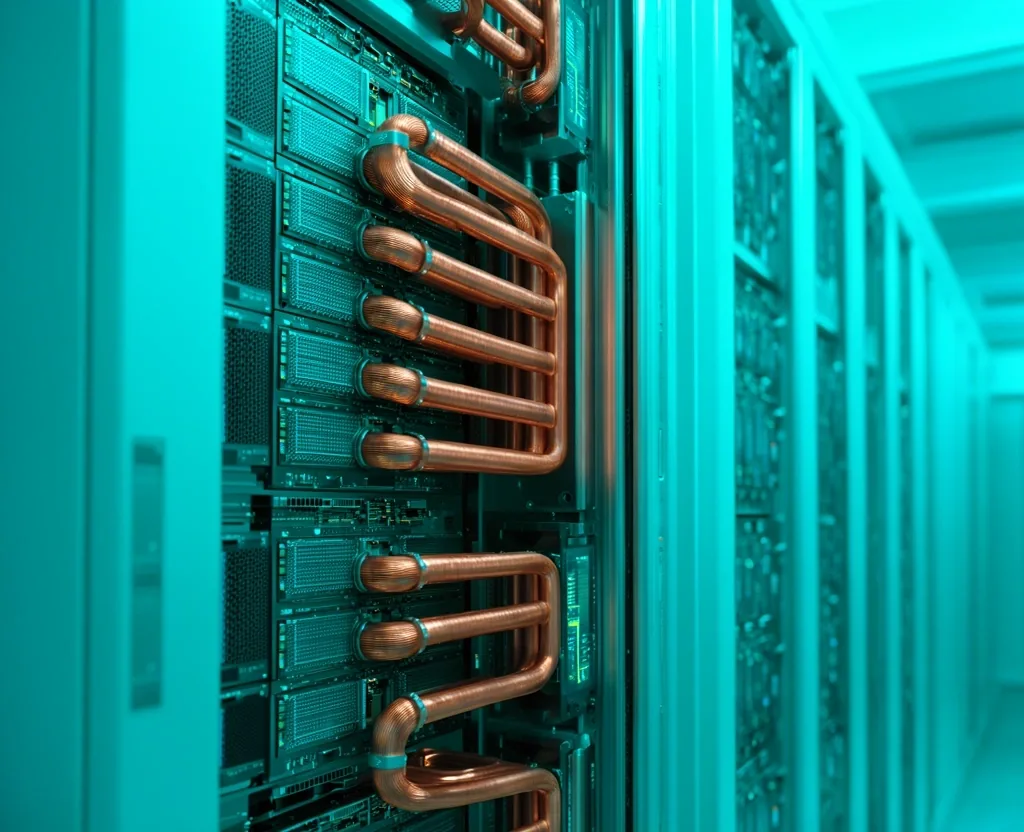 High-density training hardware cooling assembly
